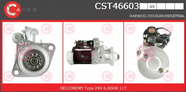Стартер casco CST46603GS