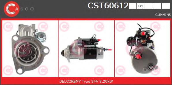 Стартер casco CST60612GS