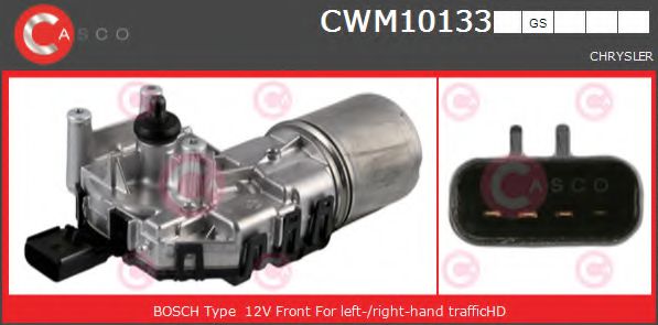 Двигатель стеклоочистителя casco CWM10133GS