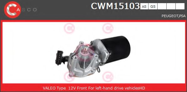 Двигатель стеклоочистителя CASCO CWM15103AS
