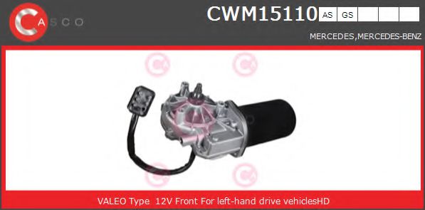 Двигатель стеклоочистителя CASCO CWM15110AS