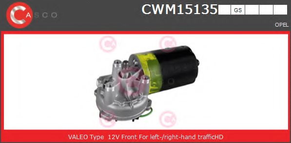 Двигатель стеклоочистителя casco CWM15135GS