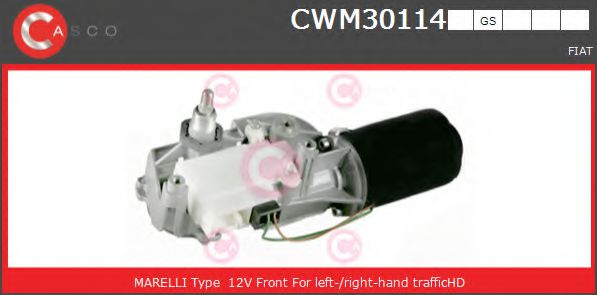 Двигатель стеклоочистителя casco CWM30114GS