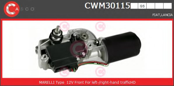 Двигатель стеклоочистителя casco CWM30115GS