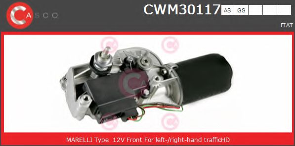 Двигатель стеклоочистителя casco CWM30117AS
