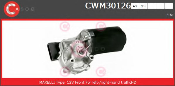 Двигатель стеклоочистителя CASCO CWM30126GS