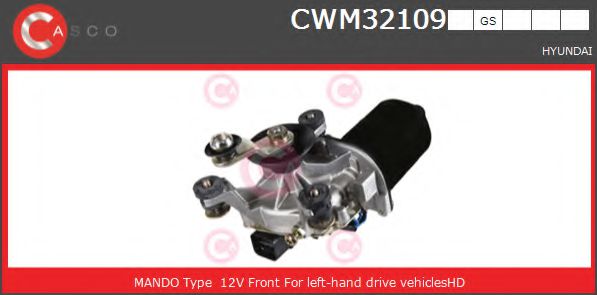 Двигатель стеклоочистителя casco CWM32109GS