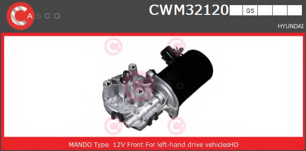 Двигатель стеклоочистителя casco CWM32120GS