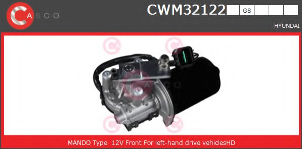 Двигатель стеклоочистителя Hyundai/Kia 9811038100