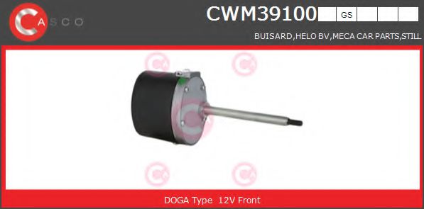 Двигатель стеклоочистителя CASCO CWM39100GS
