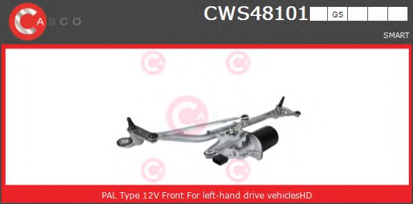 Трапеция стеклоочистителя CASCO CWS48101GS