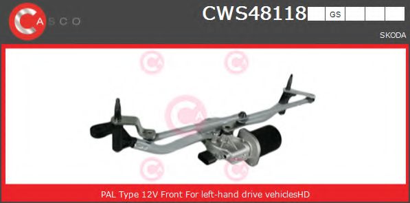 Трапеция стеклоочистителя VAG 5J1955023C