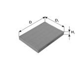 Фильтр салона PZL SEDZISZOW WA61260