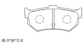 Тормозные колодки ASIMCO KD1730
