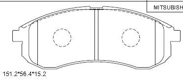 Тормозные колодки ASIMCO KD4717