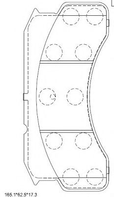 Тормозные колодки ASIMCO KD6338