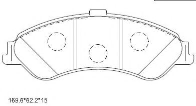Тормозные колодки ASIMCO KD6714