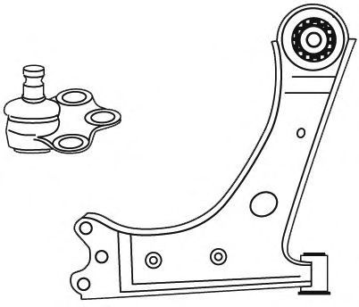 Рычаг подвески FRAP 2990