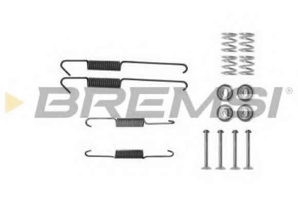 Ремкомплект барабанных колодок bremsi SK0002