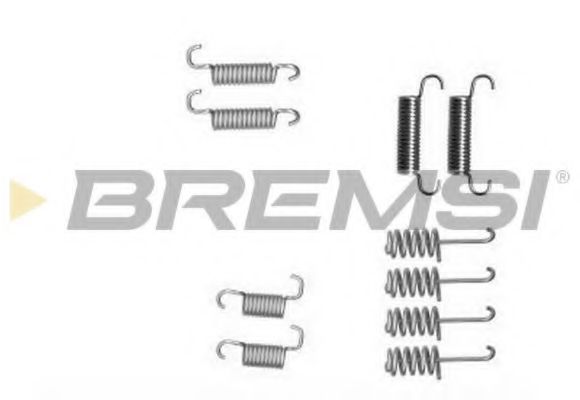 Ремкомплект барабанных колодок bremsi SK0004
