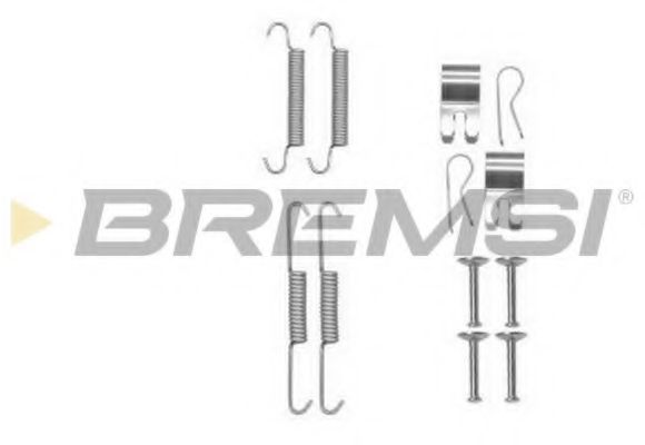 Ремкомплект барабанных колодок bremsi SK0013
