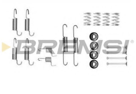 Ремкомплект барабанных колодок bremsi SK0025