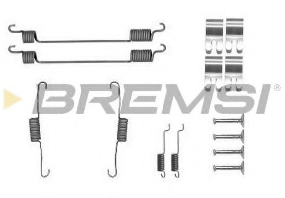 Ремкомплект барабанных колодок bremsi SK0030