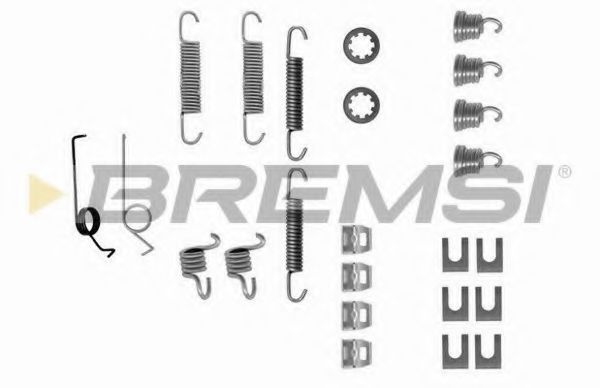 Ремкомплект барабанных колодок bremsi SK0519