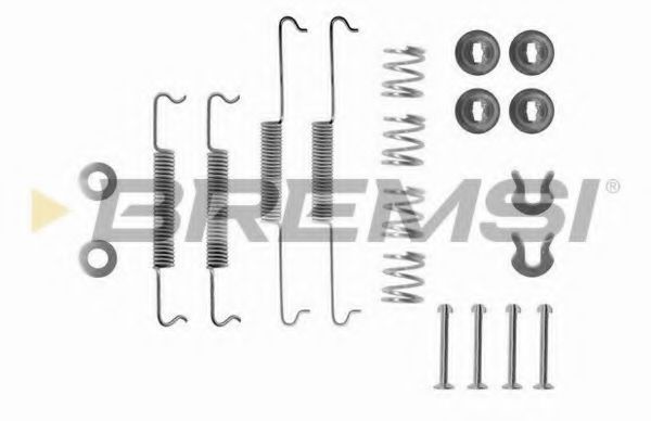 Ремкомплект барабанных колодок bremsi SK0522