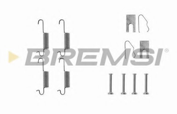 Ремкомплект барабанных колодок bremsi SK0527