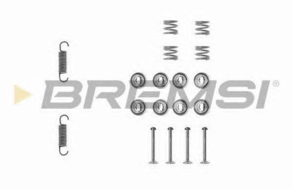 Ремкомплект барабанных колодок bremsi SK0564