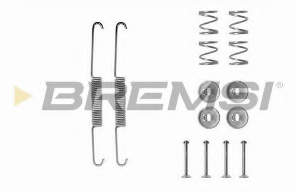 Ремкомплект барабанных колодок bremsi SK0586