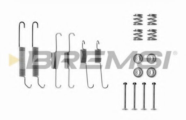 Ремкомплект барабанных колодок bremsi SK0590