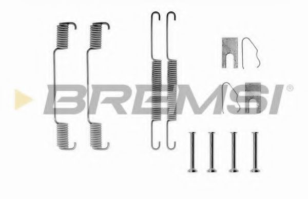 Ремкомплект барабанных колодок bremsi SK0608