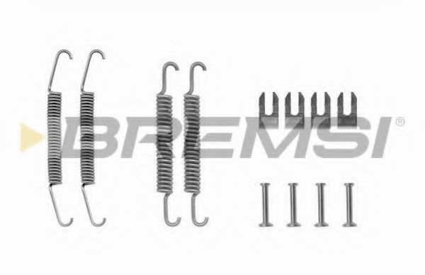 Ремкомплект барабанных колодок bremsi SK0610