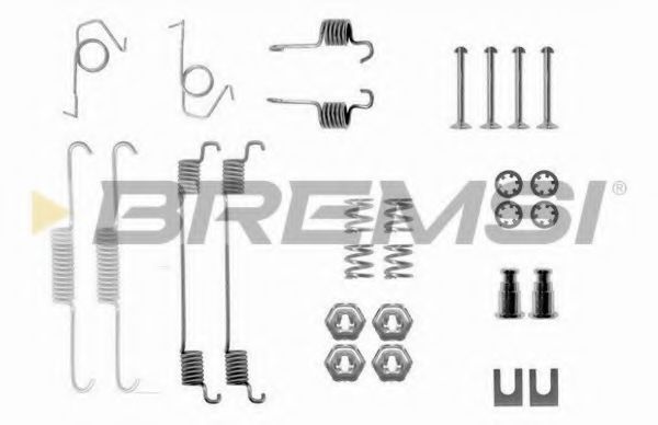 Ремкомплект барабанных колодок bremsi SK0626