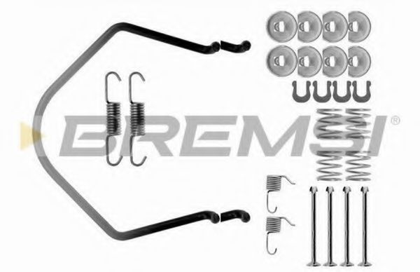 Ремкомплект барабанных колодок bremsi SK0638