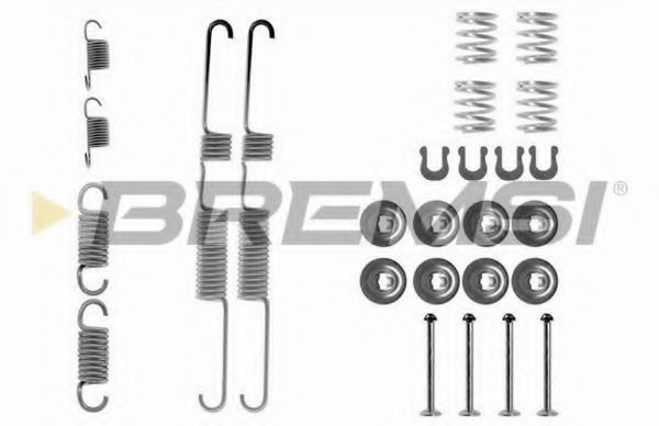 Ремкомплект барабанных колодок bremsi SK0643