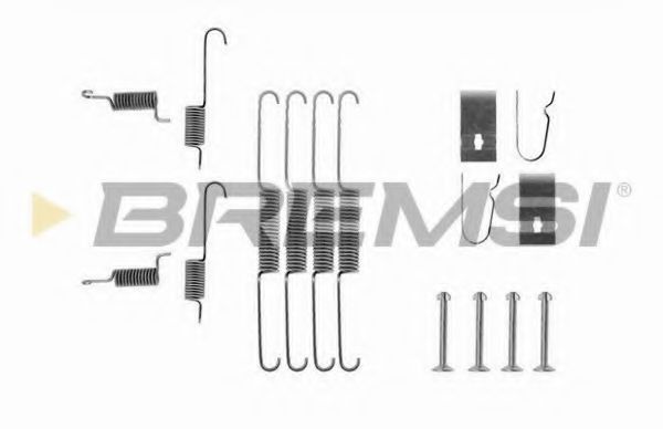 Ремкомплект барабанных колодок bremsi SK0663