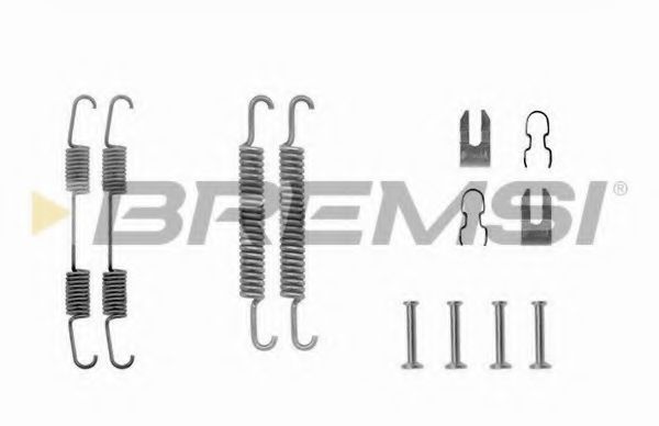 Ремкомплект барабанных колодок bremsi SK0666