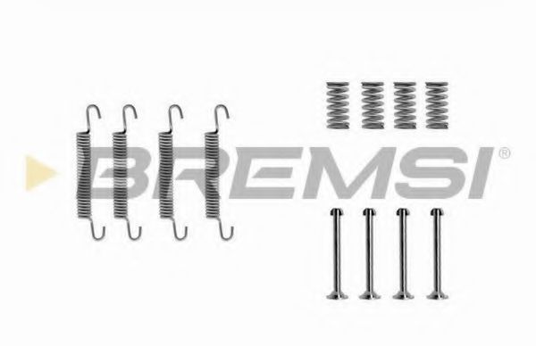 Ремкомплект барабанных колодок bremsi SK0667