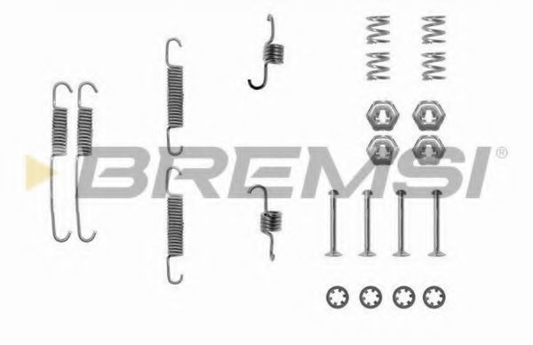 Ремкомплект барабанных колодок bremsi SK0673