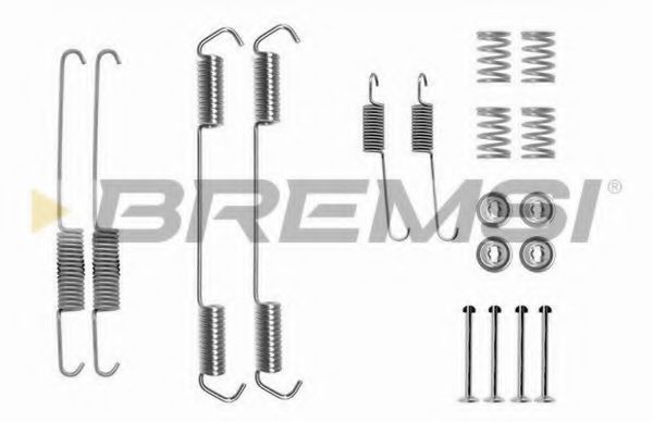 Ремкомплект барабанных колодок bremsi SK0689