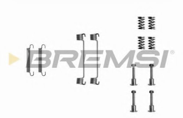 Ремкомплект барабанных колодок bremsi SK0690