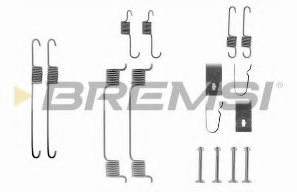 Ремкомплект барабанных колодок bremsi SK0700