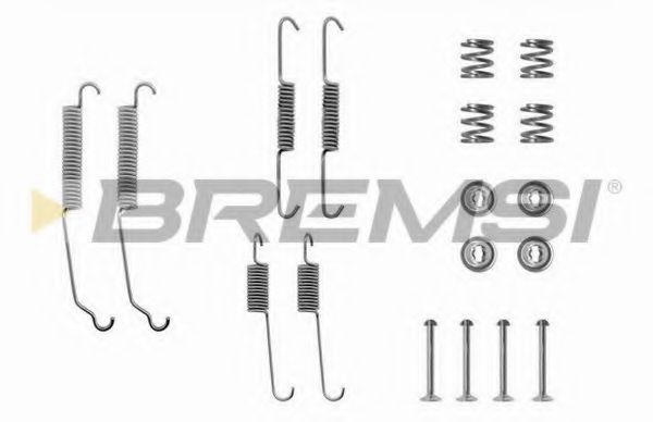 Ремкомплект барабанных колодок bremsi SK0701