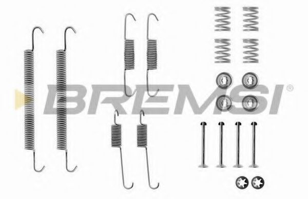 Ремкомплект барабанных колодок bremsi SK0707