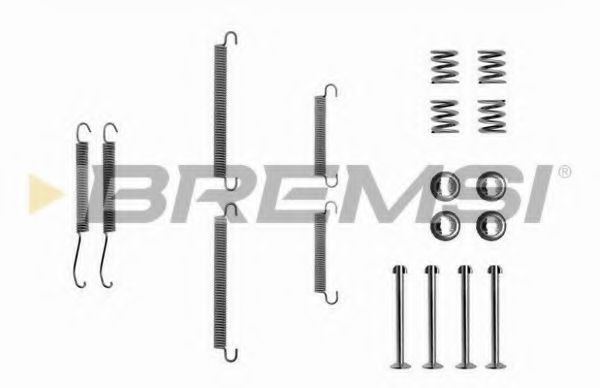 Ремкомплект барабанных колодок bremsi SK0713