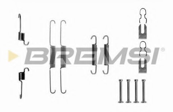 Ремкомплект барабанных колодок bremsi SK0763