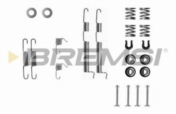 Ремкомплект барабанных колодок bremsi SK0765